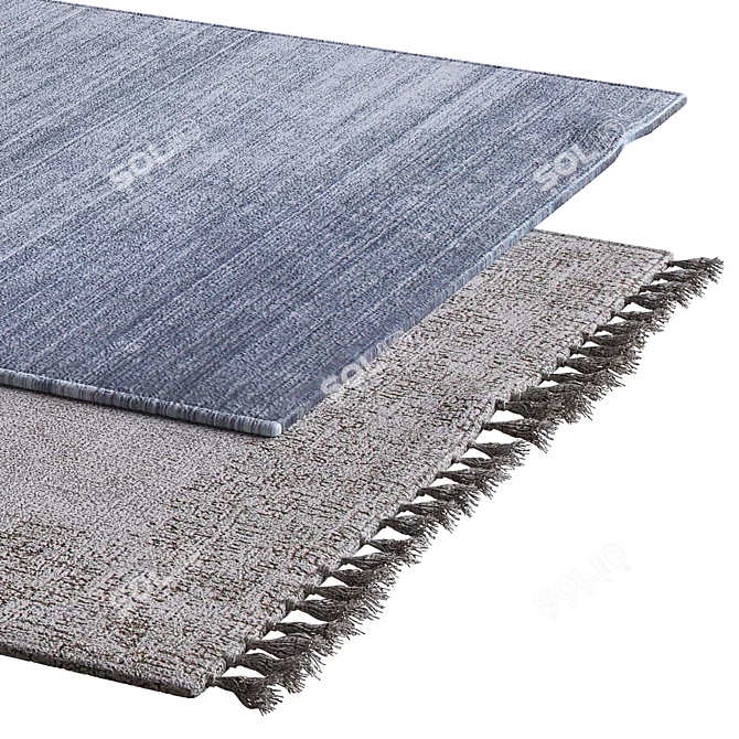 Luxury Polysilk Carpets 3D model image 2