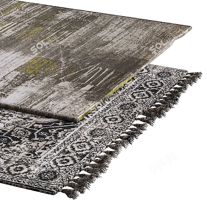 Luxury Persian Carpets 3D model image 2