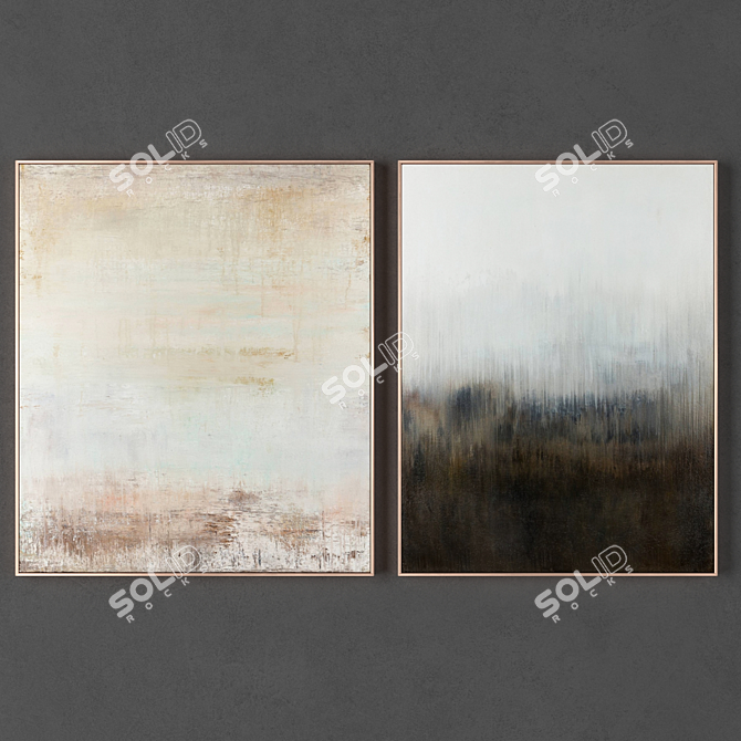 Frame Collection: 2 Sizes, Unwrapped Textures (2200*2200, 2400*2400 px) 3D model image 1