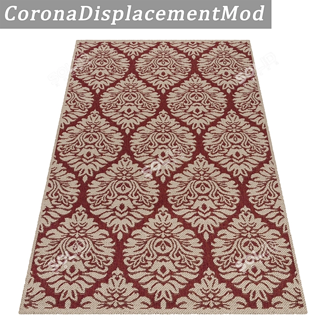 High-Quality Carpets Set 3D model image 4