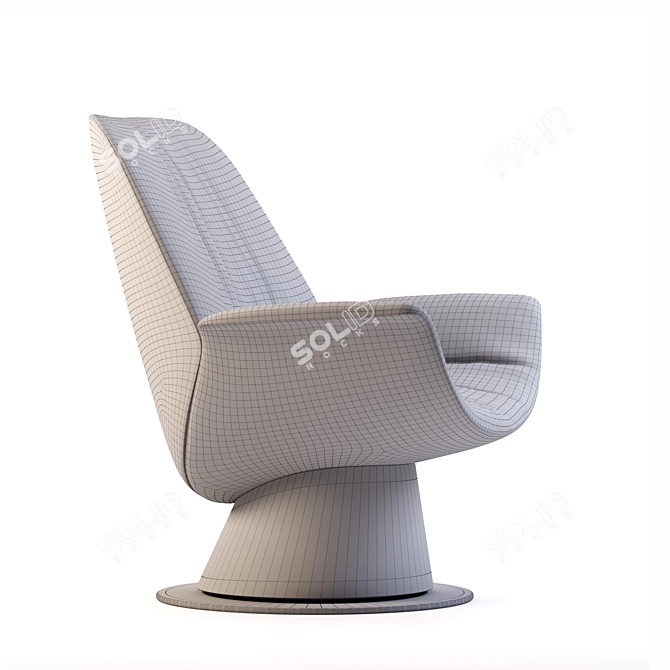 ILA 2021 Designer Chair 3D model image 5