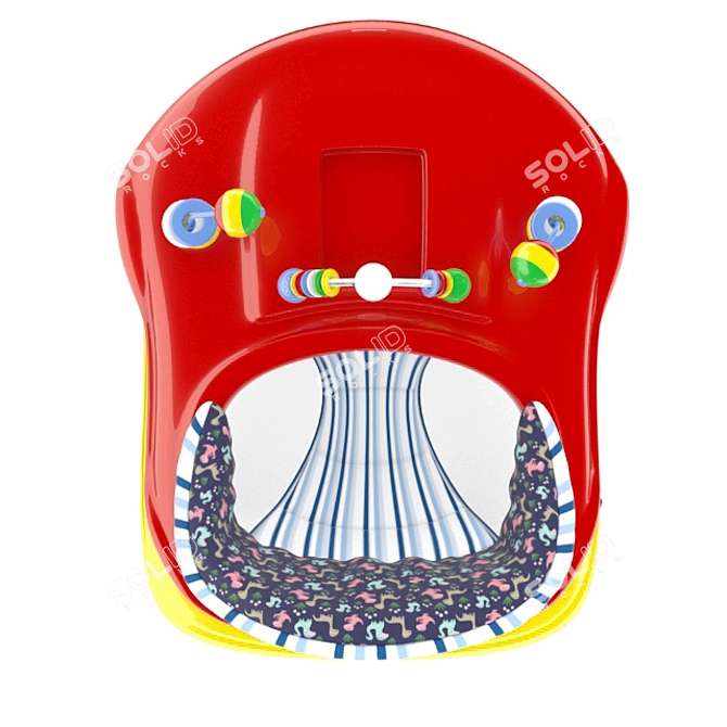 Explorers First Steps Baby Walker 3D model image 3