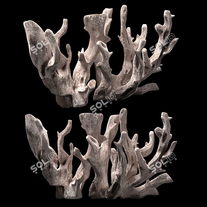 Elegant Snag Decor Piece 3D model image 1