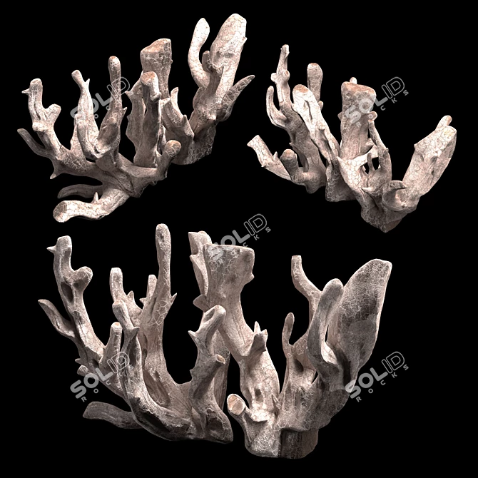 Elegant Snag Decor Piece 3D model image 2