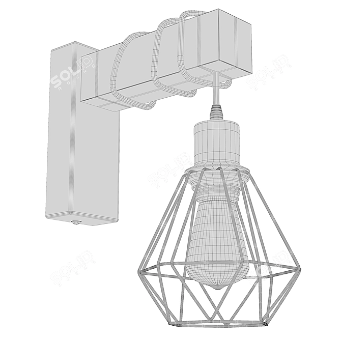 Eglo Townshend 5 Pendant Light 3D model image 3