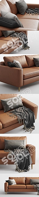 Contemporary Boconcept Indivi Sofa 3D model image 7