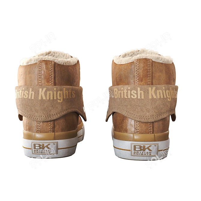 British Knights Roco: Stylish Winter Boots 3D model image 4