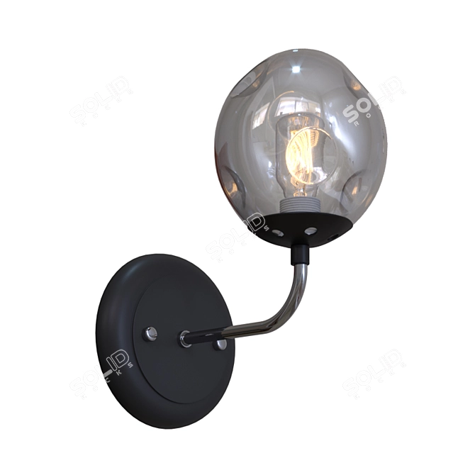 Evoluce Marea Metal Glass Art 3D model image 1