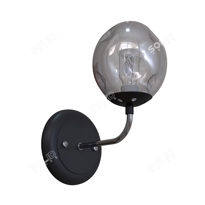 Evoluce Marea Metal Glass Art 3D model image 2