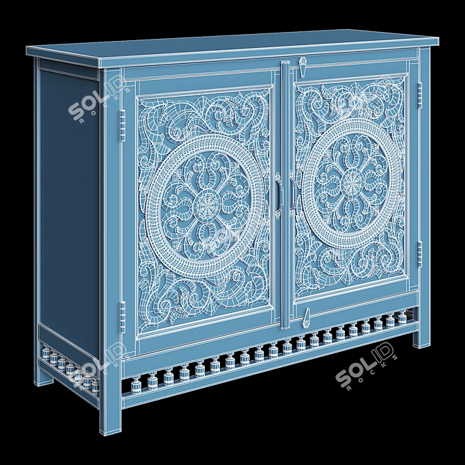 ARTEFACTO Blue Mango Chest 3D model image 4