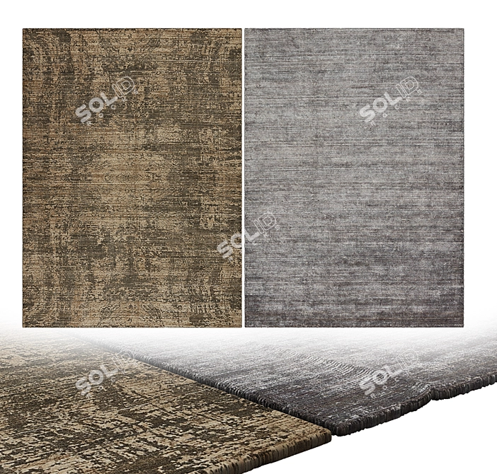 Elegant Carpets for Home 3D model image 2