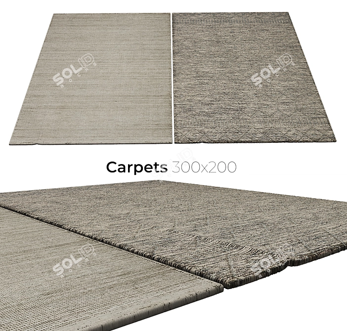 Luxury Collection Carpets 3D model image 1