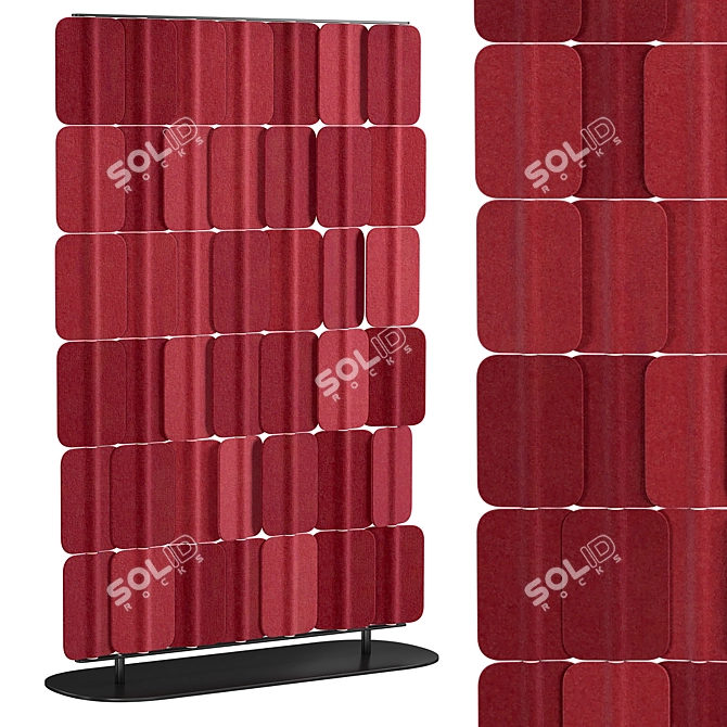 Modular Acoustic Panel | PA 1218 3D model image 1