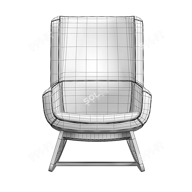 Modern Arca Chair: Stylish and Versatile 3D model image 5