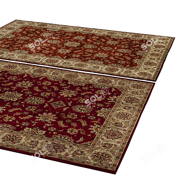 Luxury Poly Rug - Vet Approved 3D model image 2