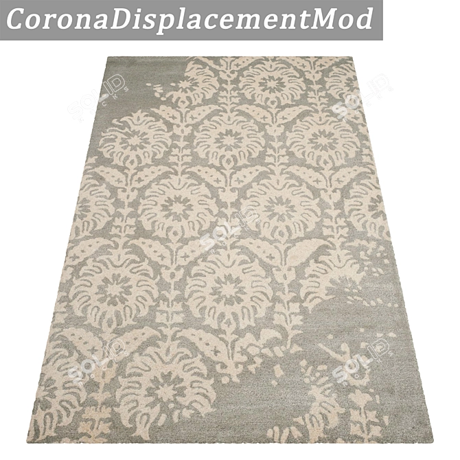 Luxury Carpet Set - High-Quality Textures 3D model image 4