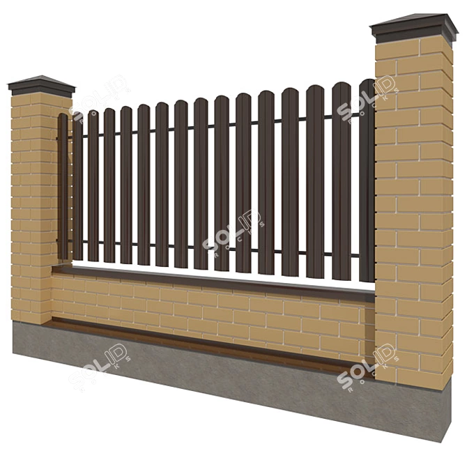 Versatile Fence Solutions for Any Project 3D model image 2