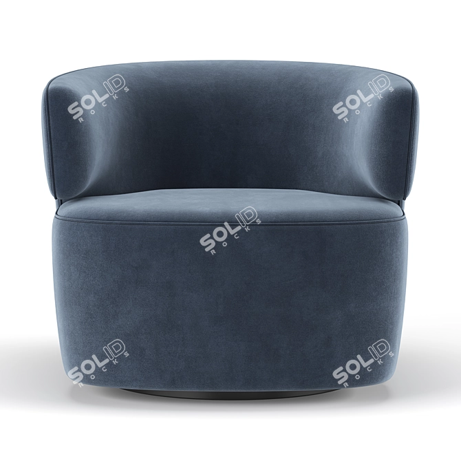  Luxe Velvet Sofa Set  3D model image 3