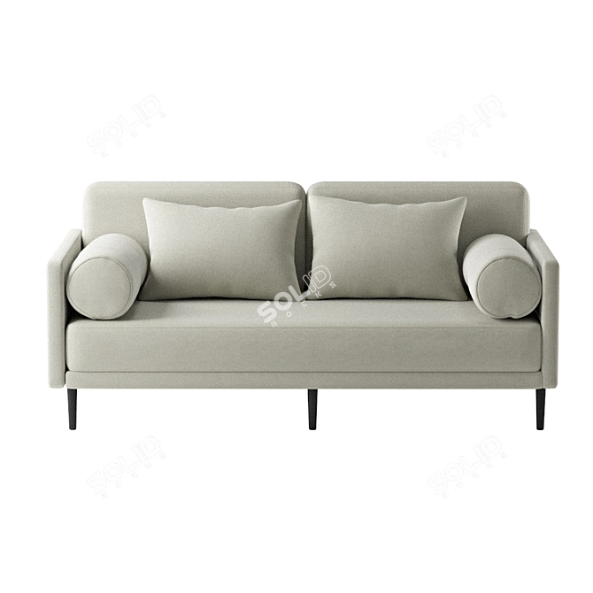 Minimalist Ella Sofa 3D model image 2