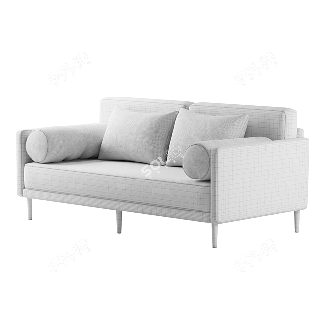 Minimalist Ella Sofa 3D model image 5