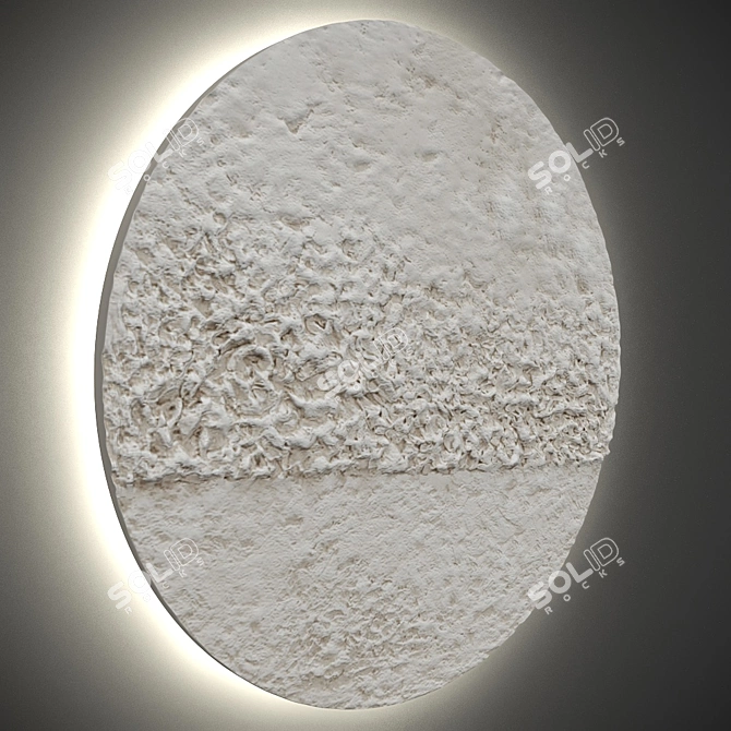 Illuminate Your Walls with Tayga Design's Panel 3D model image 2