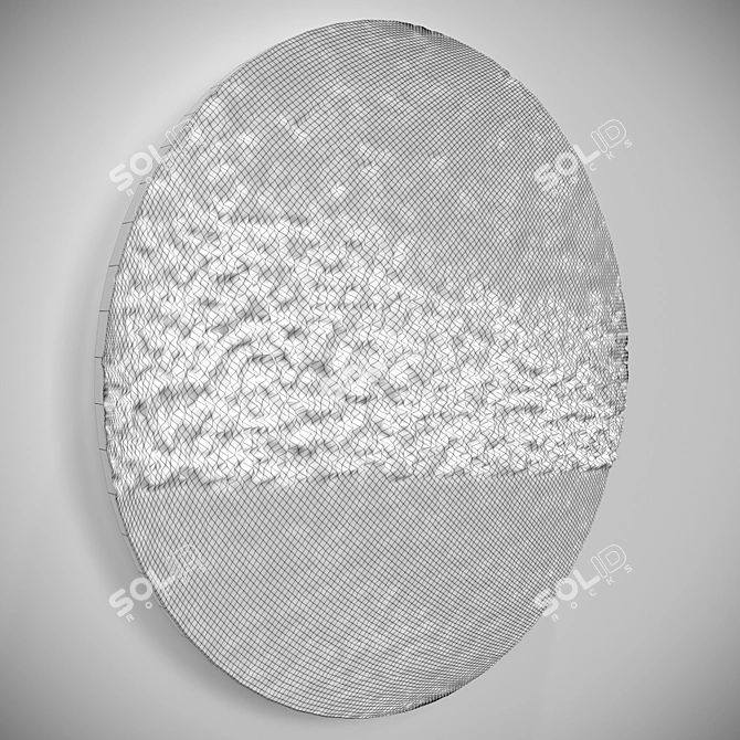 Illuminate Your Walls with Tayga Design's Panel 3D model image 3