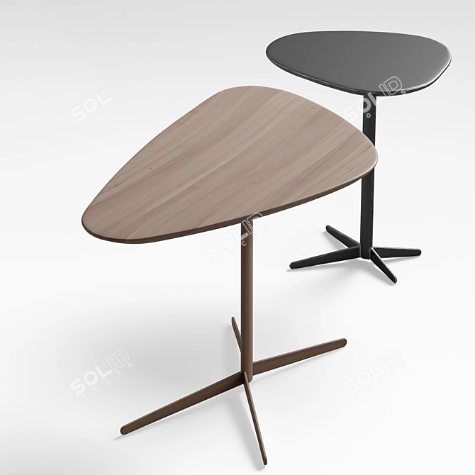 Versatile Adea D-Tables: Functional and Stylish 3D model image 1