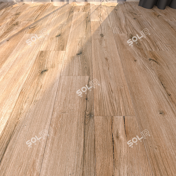 Peronda Mumble C 20x120: High-Quality Parquet Flooring 3D model image 1