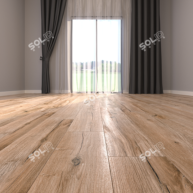 Peronda Mumble C 20x120: High-Quality Parquet Flooring 3D model image 2