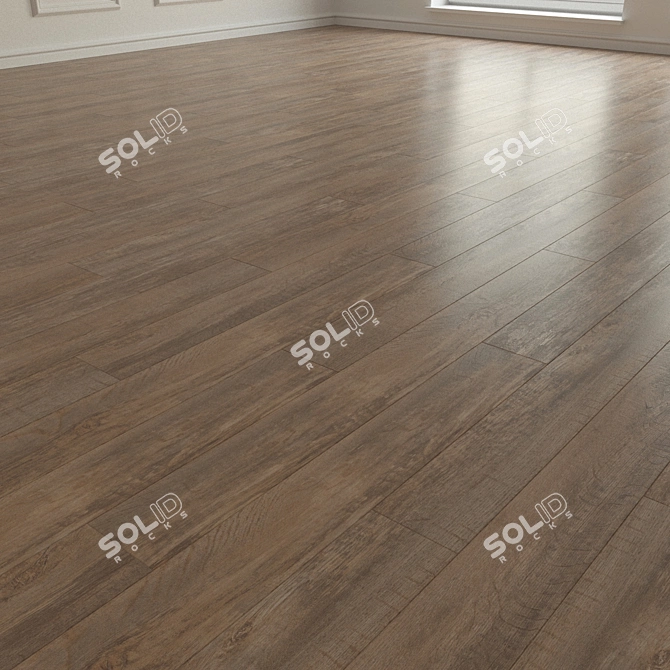 Impress Country Oak Laminated Flooring 3D model image 2