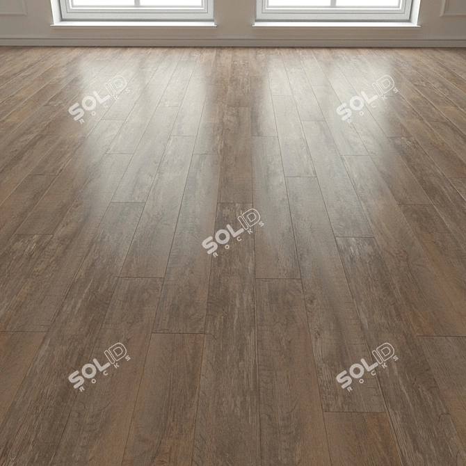 Impress Country Oak Laminated Flooring 3D model image 3