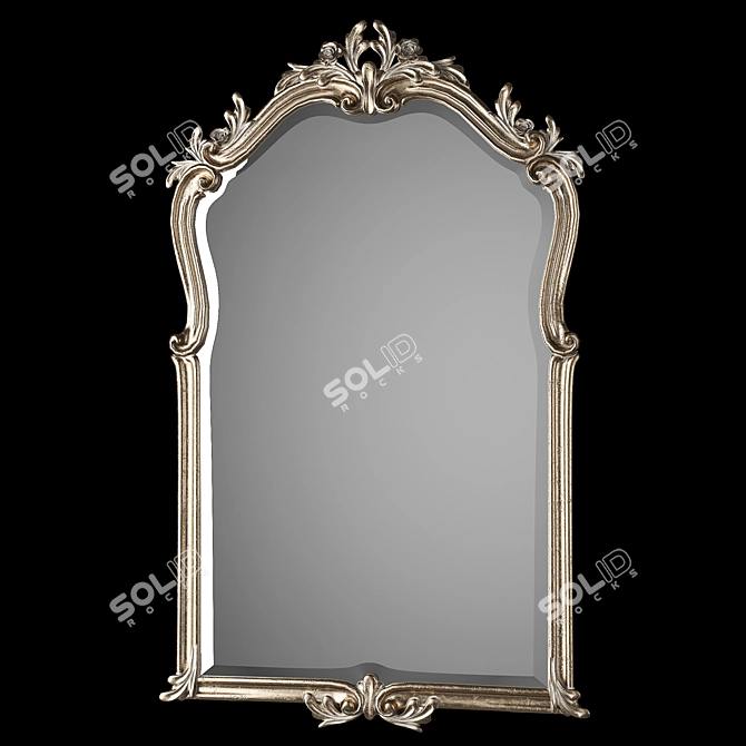 Tuscan Elegance Mirror: Roberto Giovannini 3D model image 1
