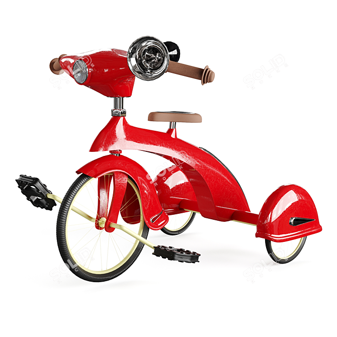 2014 Baby Bike Tricycle: Fun and Functional 3D model image 2