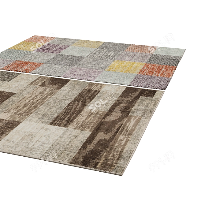 Poly Rug: 3 888 | Vet Approved 3D model image 2