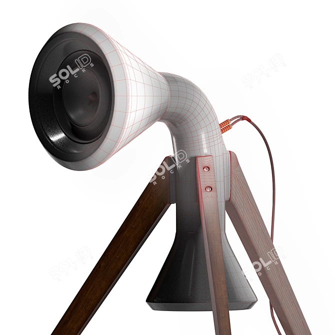 Elevate Sound - Betondesign Speaker 3D model image 4