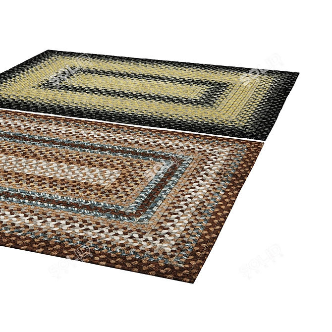  Poly 28: Durable Vets Rug 3D model image 2