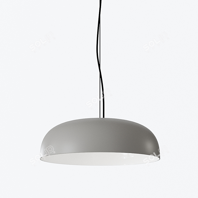 Elegant Canopy 422 Pendant: Italian Design 3D model image 3