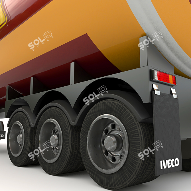  Powerful and Versatile Iveco Truck 3D model image 2