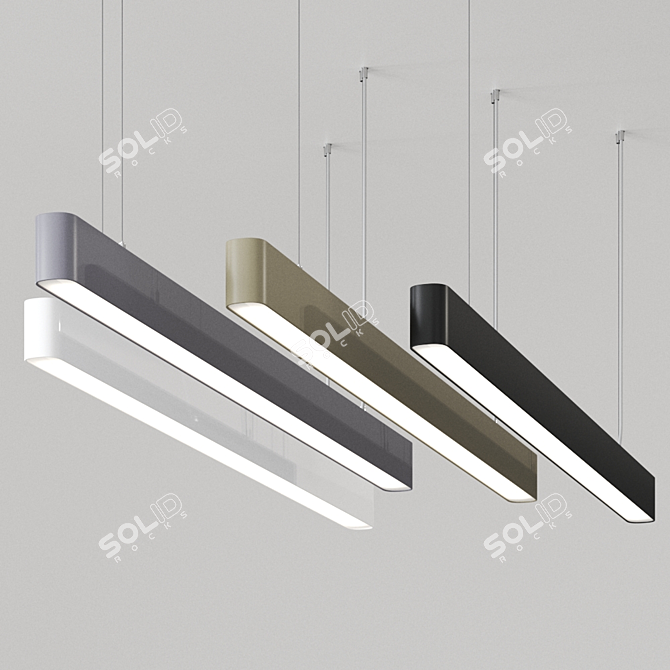 Caleo-G3/R4 Pendant Lamp: Modern German Design 3D model image 3