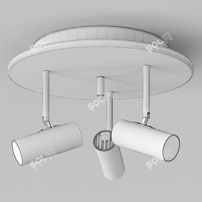 Cato 11 Aluminum PRO: Sleek Swedish Ceiling Lamp 3D model image 4