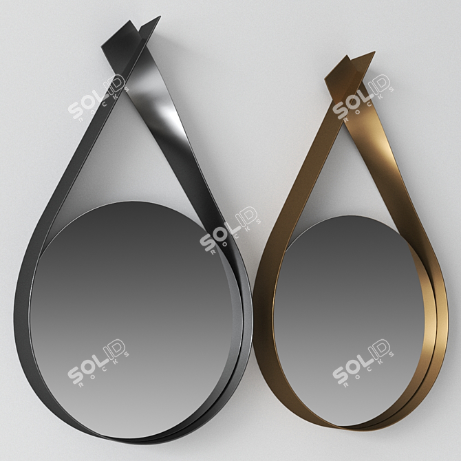 Elegance Reflects: Pikee Mirror 3D model image 1