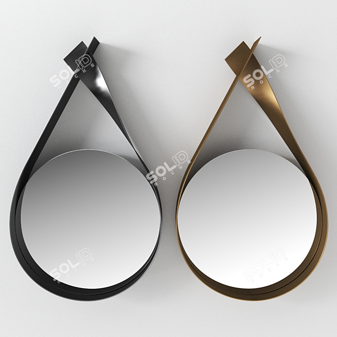 Elegance Reflects: Pikee Mirror 3D model image 2