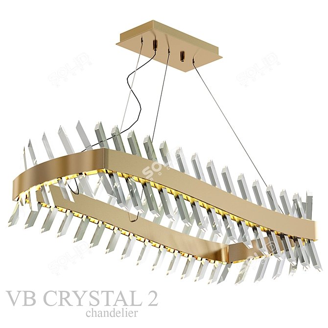 VB Crystal 2 - High-Precision 3D Model 3D model image 1