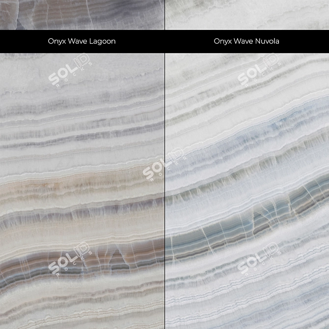 Onyx Wave Interior Panels | Alumoart Collection 3D model image 2