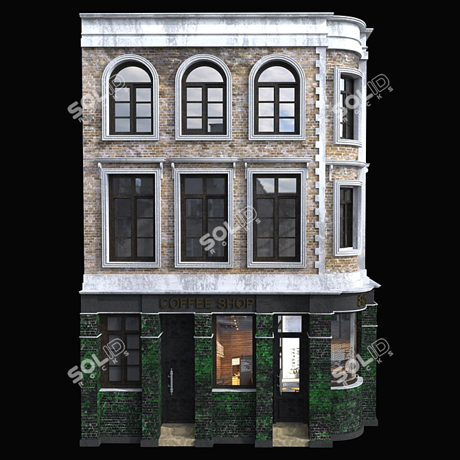 Premium Brick Building Set 3D model image 2