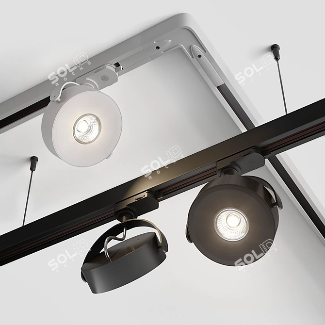 AQForm Ceres QRLed Spotlights: Precision and Efficiency 3D model image 3