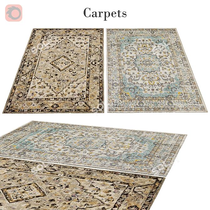 Polys: 3,888 Vets: 4,004 - Versatile Rug 3D model image 1