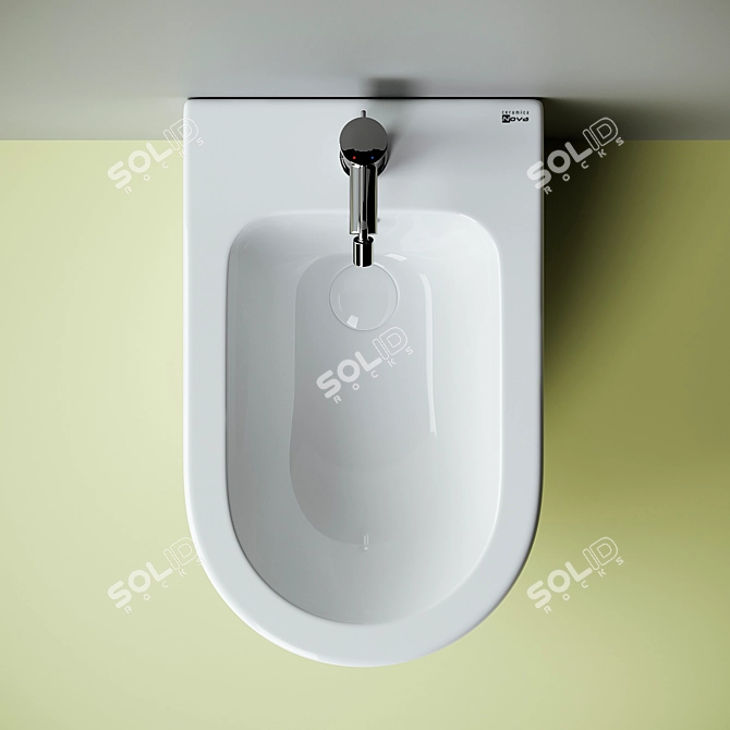 Metropol Floor Bidet - CN4005 by Ceramica Nova 3D model image 4