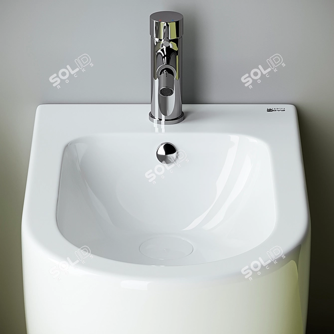 Metropol Floor Bidet - CN4005 by Ceramica Nova 3D model image 5