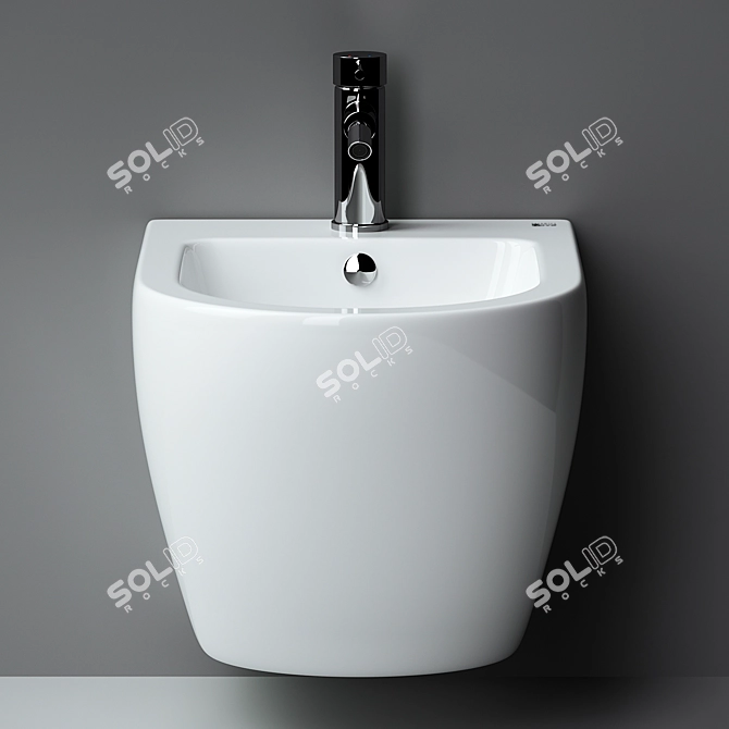 Metropol Hanging Bidet CN4003 by Ceramica Nova 3D model image 4